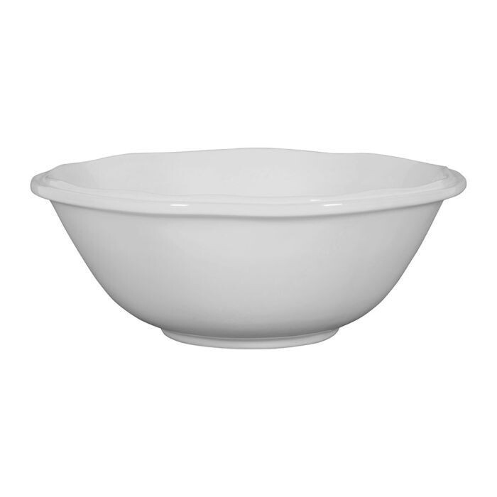 DARCY WHITE SALAD BOWL