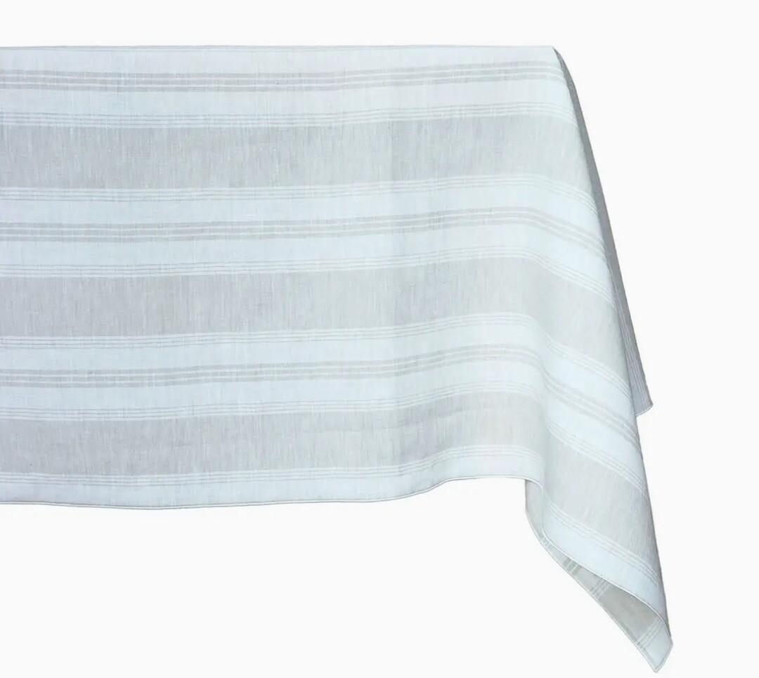 RIVE PURE LINEN TABLECLOTH IN BEIGE