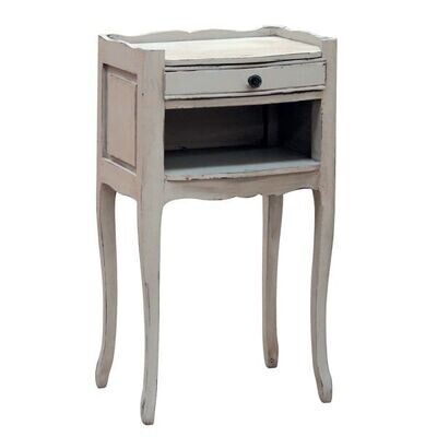 ALEXANDRA OPEN FRONT 1 DRAWER BEDSIDE TABLE