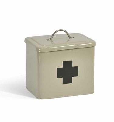 FIRST AID BOX IN CLAY