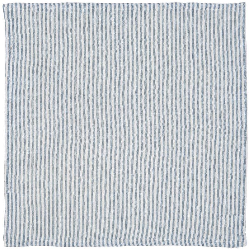 DOUBLE WEAVE BLUE STRIPE COTTON NAPKIN