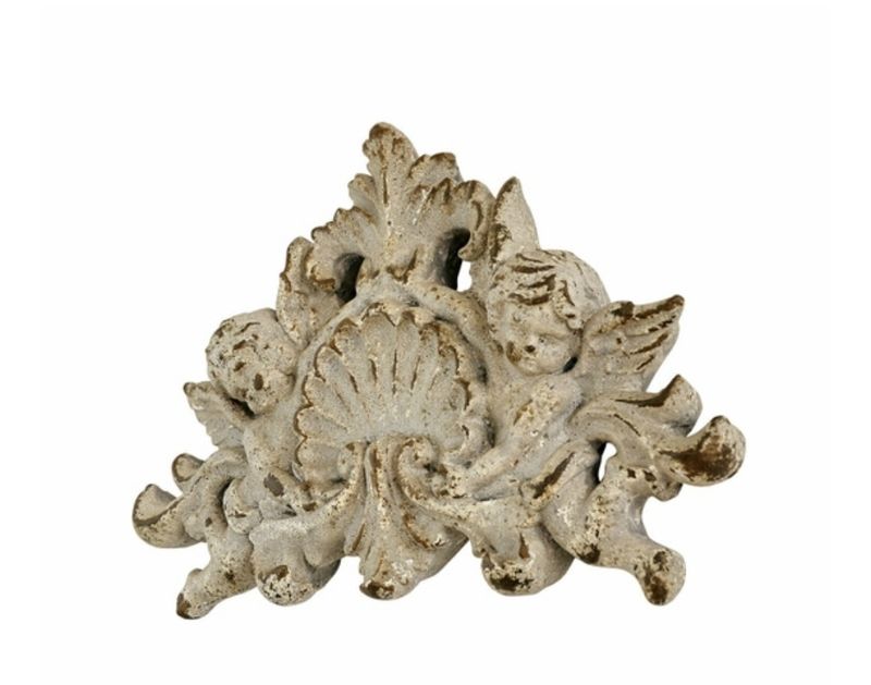CHERUB DECORATIVE WALL PLAQUE