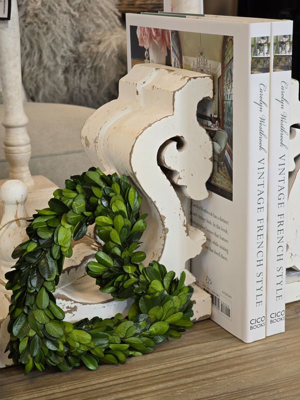 PRESERVED BOXWOOD HEART IN SMALL