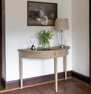 GERDETTE CRESCENT CONSOLE TABLE