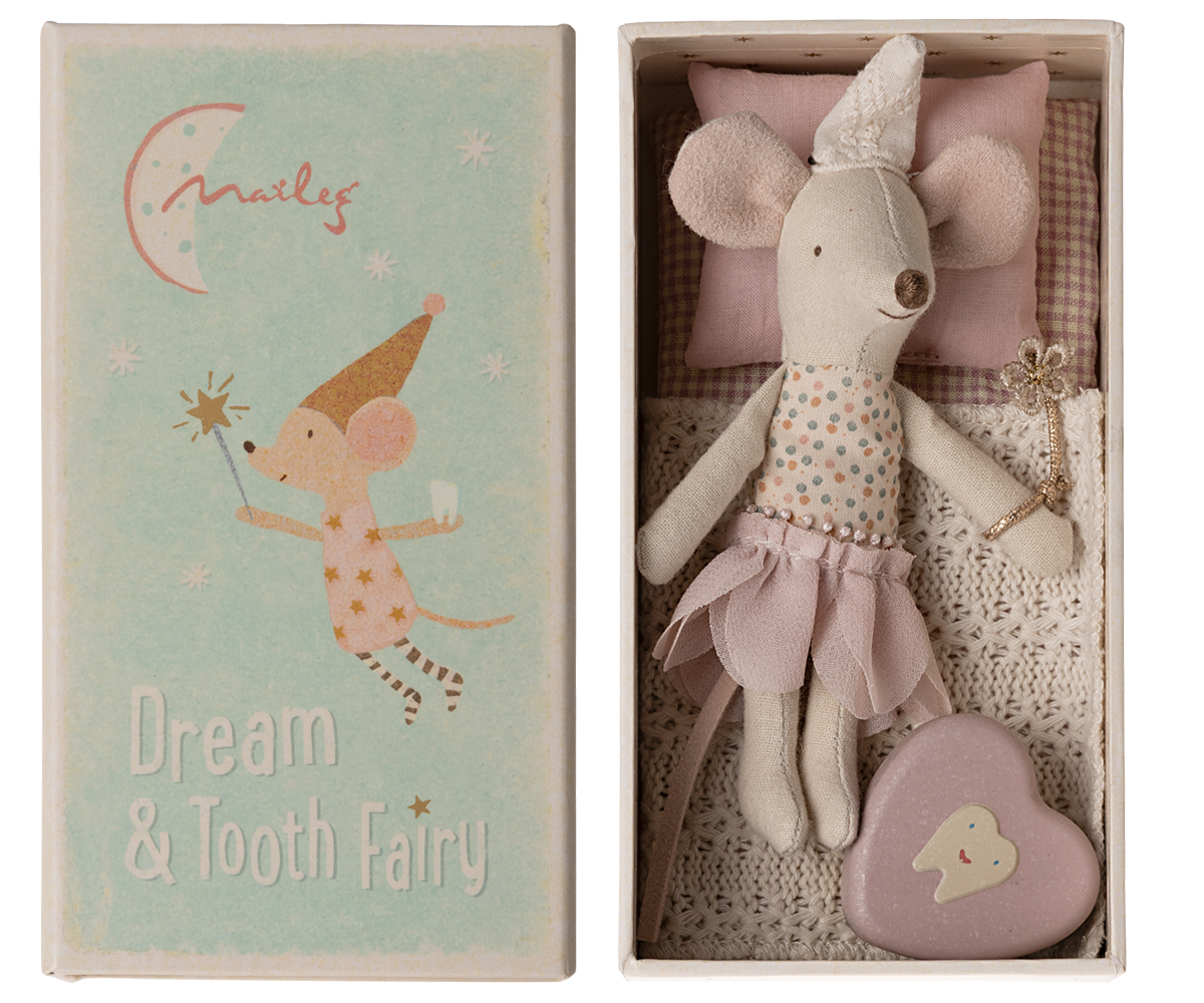ROSE TOOTH FAIRY MOUSE
