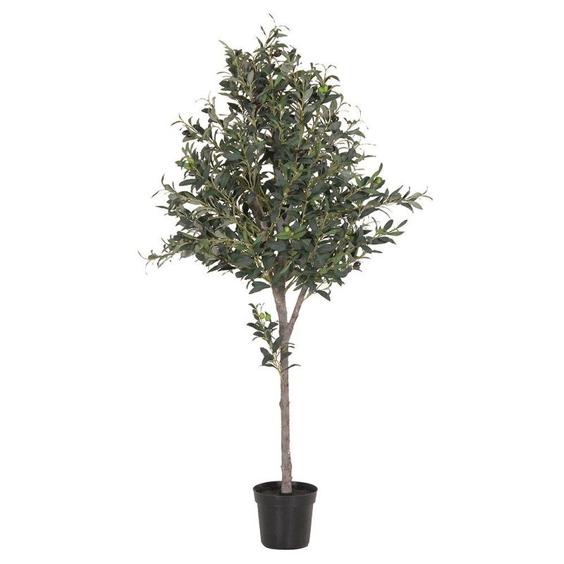 FAUX OLIVE TREE WITH OLIVES 1.5m TALL FAUX OLIVE TREE WITH OLIVES 1.5m TALL