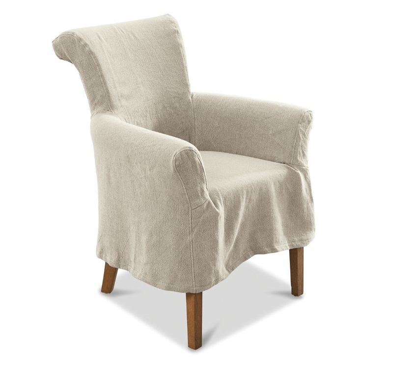 ASHURST CHAIR - STONE LOOSE COVER