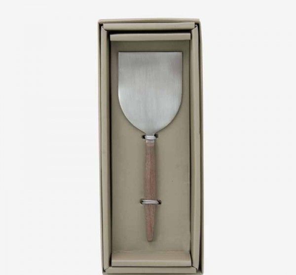 WOODEN HANDLE CHEESE BLADE