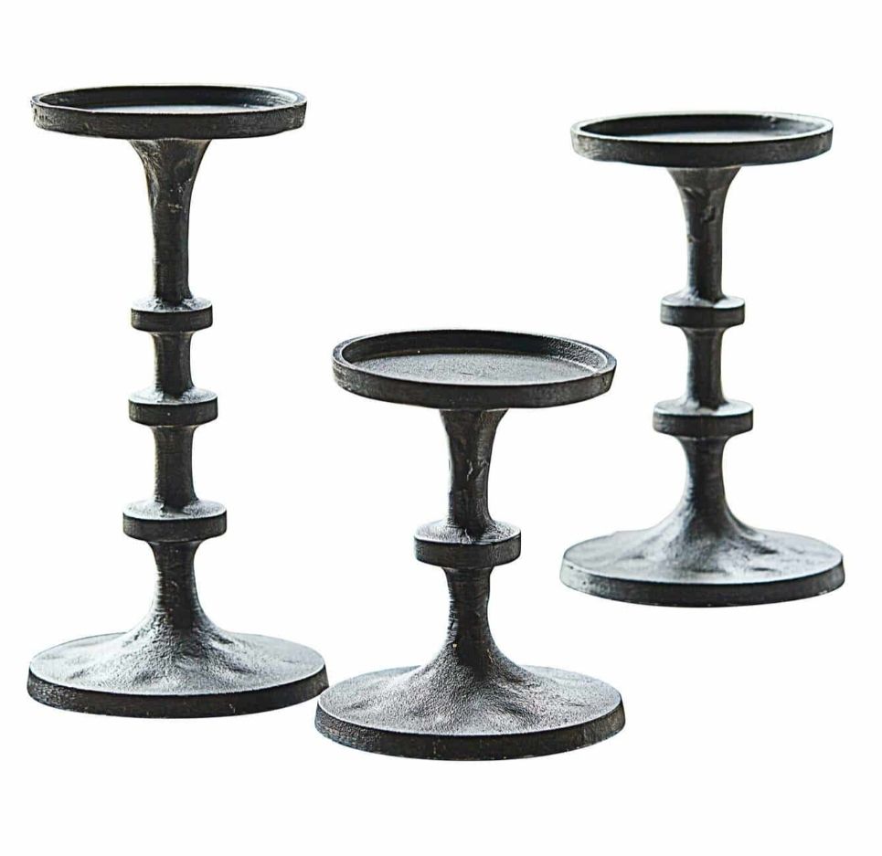 FONTE PILLAR CANDLE HOLDER IN MEDIUM