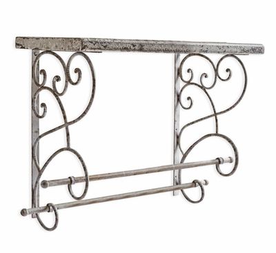 CONNAUGHT TOWEL RAIL AND SHELF