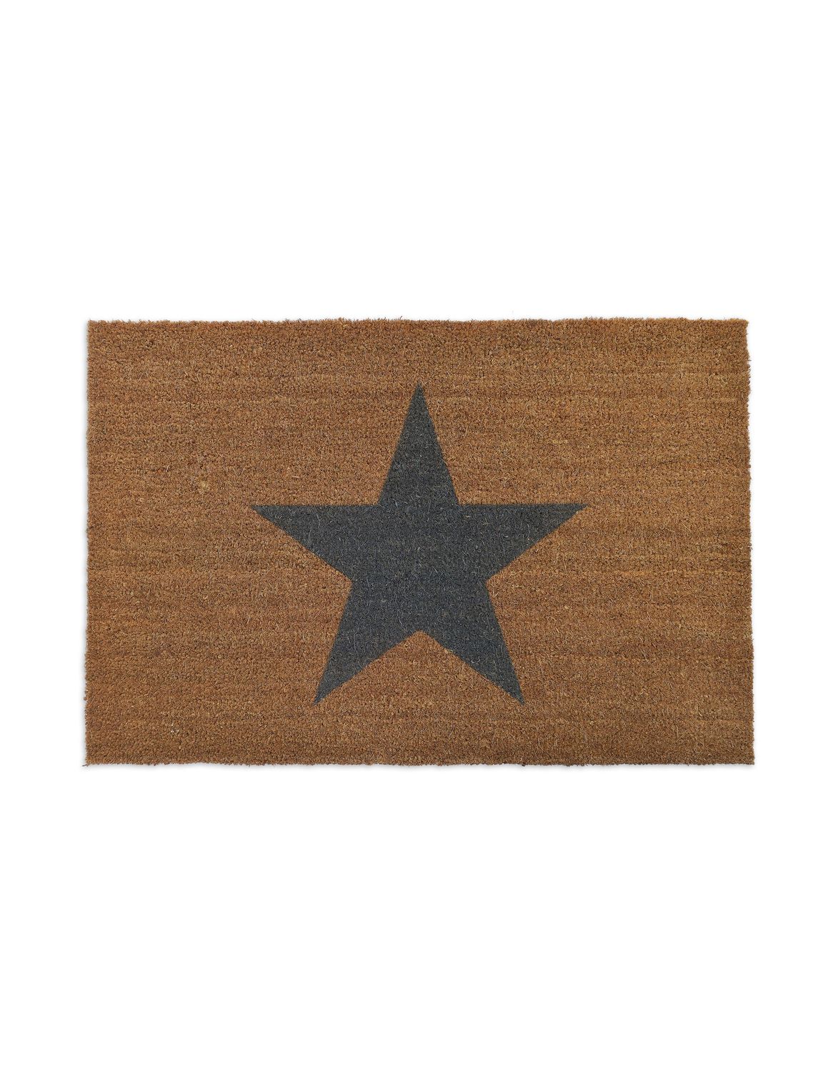 LARGE STAR COIR DOORMAT