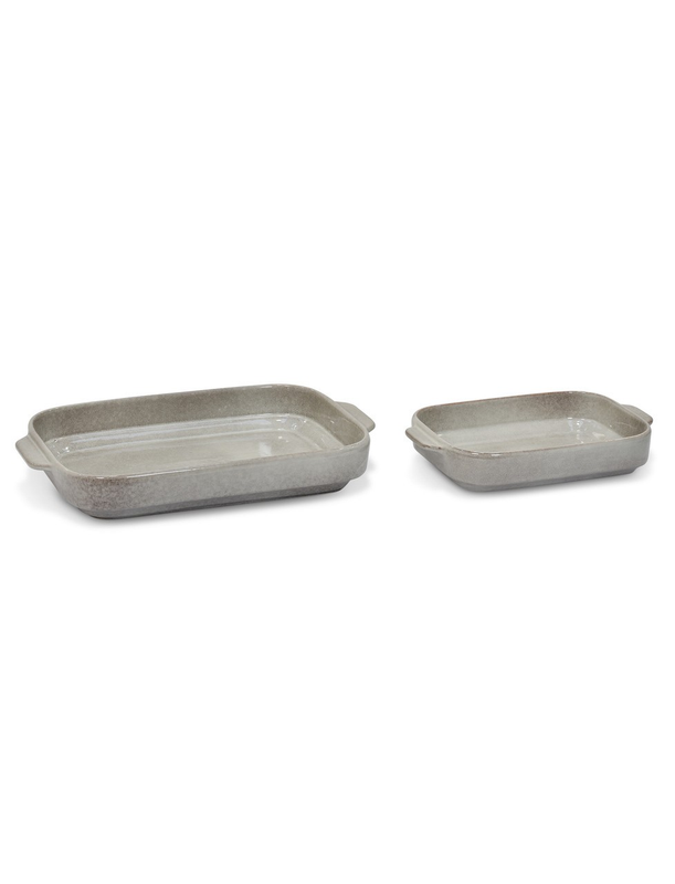 DAMERHAM SET OF 2 ROASTING DISH