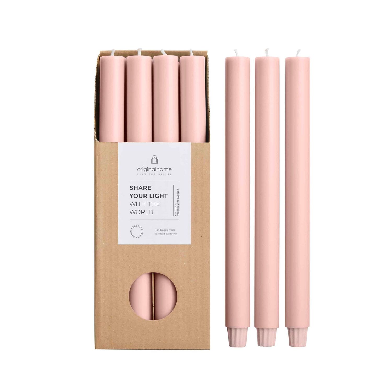 VEGAN EXTRA LONG CANDLES- BLOSSOM