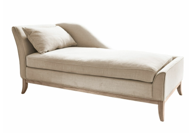 TARA CHAISE IN BEIGE