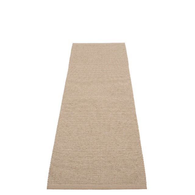 PAPPELINA RUG - EMM POTATO/BEIGE METALLIC 70X240cm