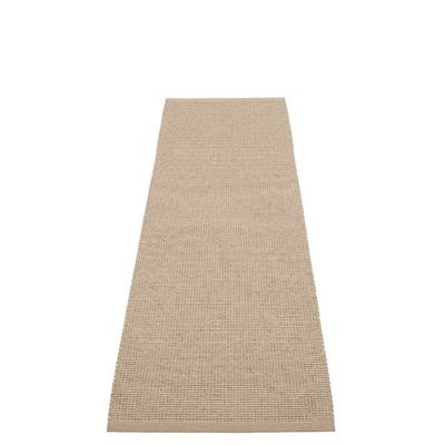 PAPPELINA RUG - EMM POTATO/BEIGE METALLIC 70X240cm