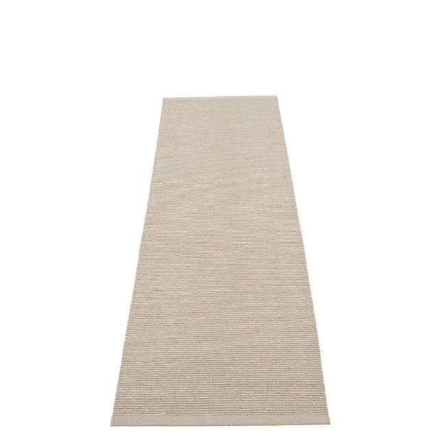 PAPPELINA RUG - EMM LINEN/LINEN METALLIC 70X240cm
