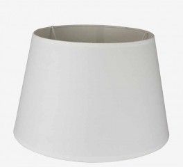 35cm SOFT WHITE LINEN SHADE