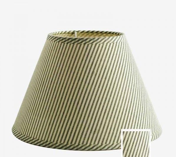 VERDE STRIPE COTTON SHADE 35cm