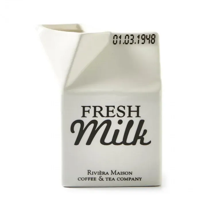 CERAMIC MILK CARTON JUG