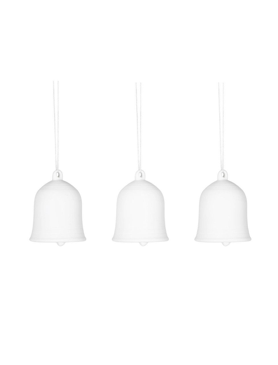 AIRDRIE BELLS SET OF 3 IN WHITE