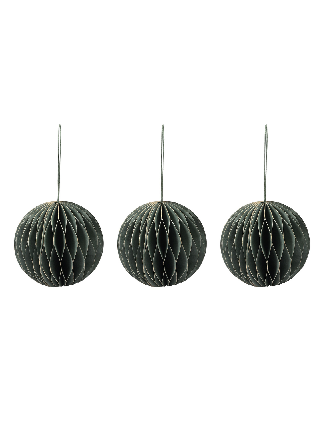 MADDOX BAUBLES SET OF 3 IN ROSEMARY