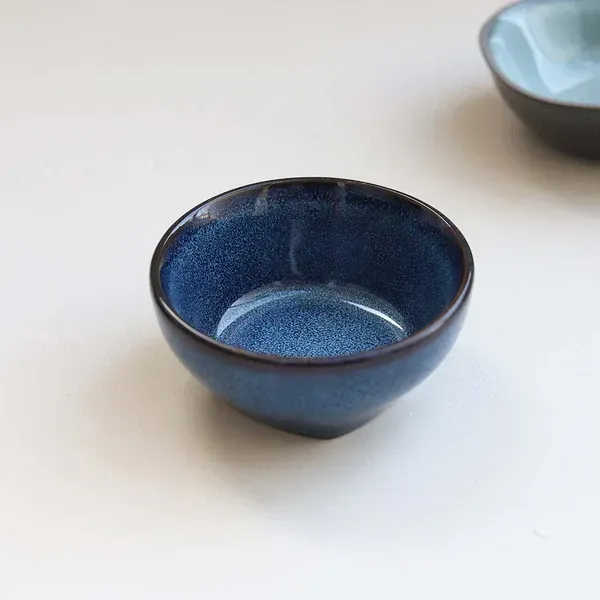 DIPPING BOWL IN OCEAN BLUE