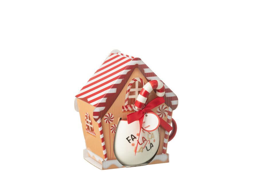 MUG & SPOON IN CERAMIC GIFTBOX