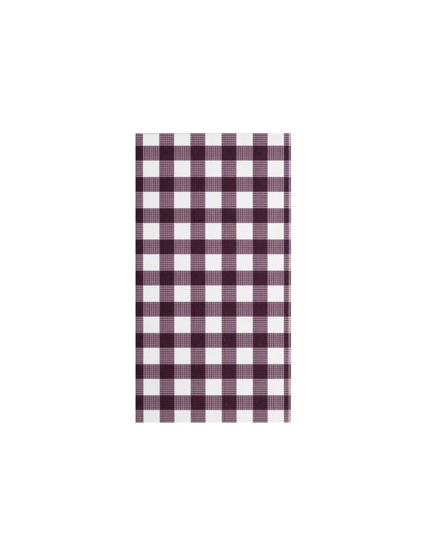 RED GINGHAM BOX OF LONG MATCHES