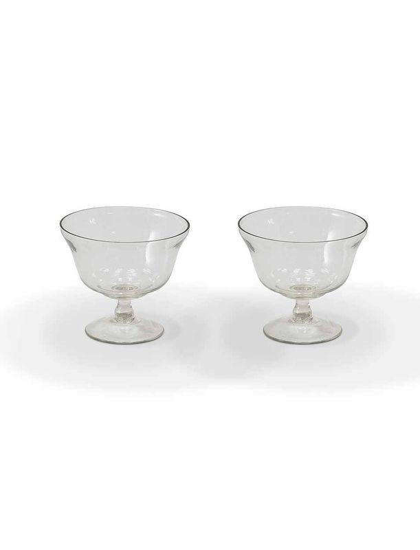 MURCOT GLASS BOWLS SET OF 2