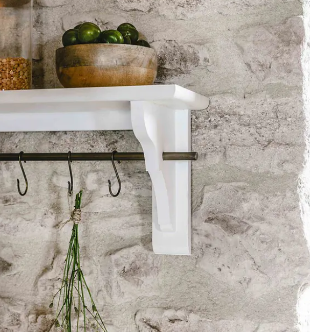 WALCOTE SHELF LARGE IN WHITE