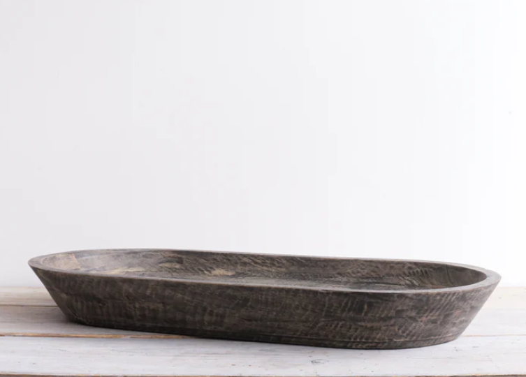 CARO LARGE WOODEN TROUGH