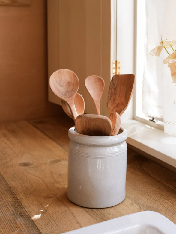 CROCK POT UTENSIL JAR