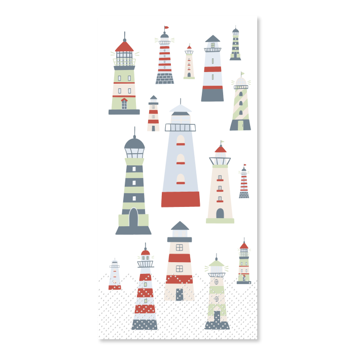 LIGHTHOUSES BUFFET NAPKIN