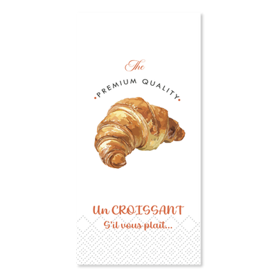 CROISSANT BUFFET NAPKIN