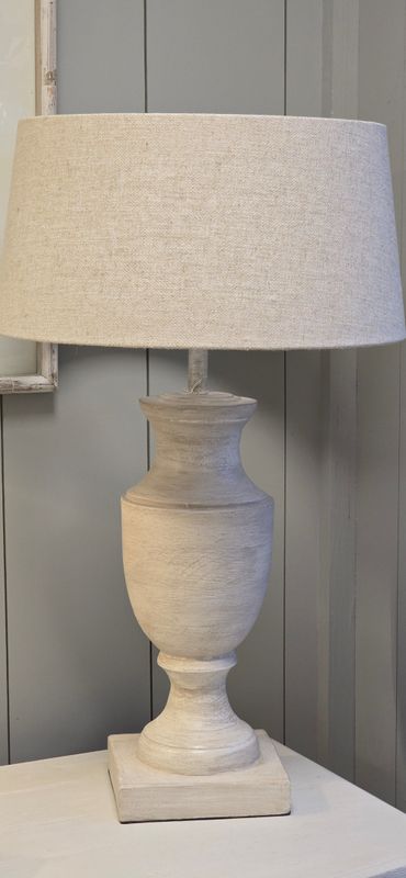 SLIM TROPHY LAMP IN NEUTRAL