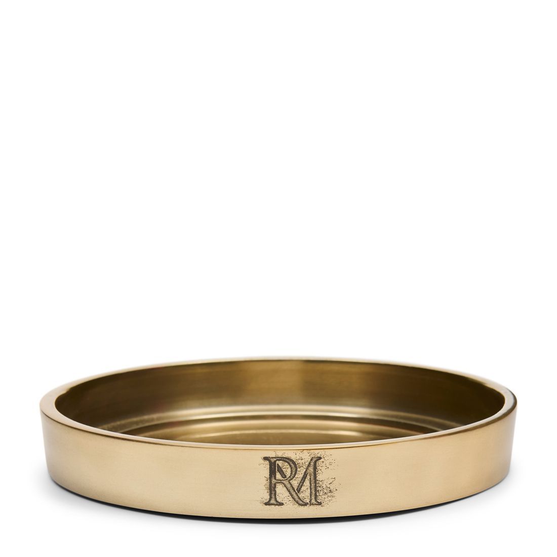 LARGE MAXIME CANDLE PLATE IN GOLD