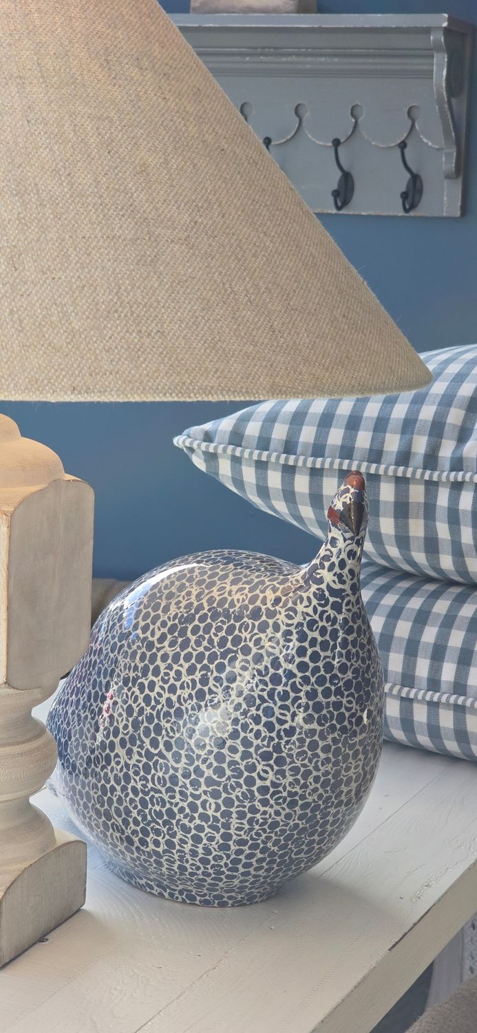 LARGE FRENCH BLUE SPOTTED GUINEA FOWL