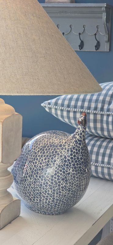 LARGE FRENCH BLUE SPOTTED GUINEA FOWL