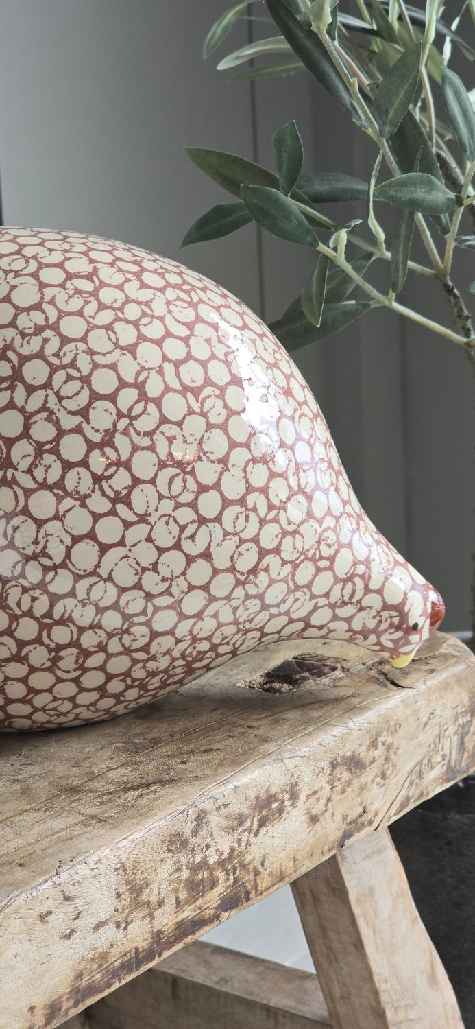 LARGE SMOKED PINK SPOTTED QUAIL