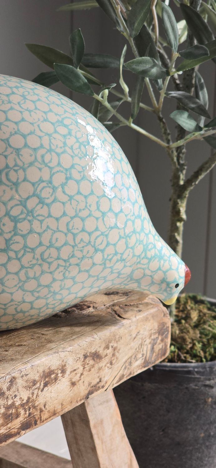 LARGE TURQUOISE SPOTTED QUAIL