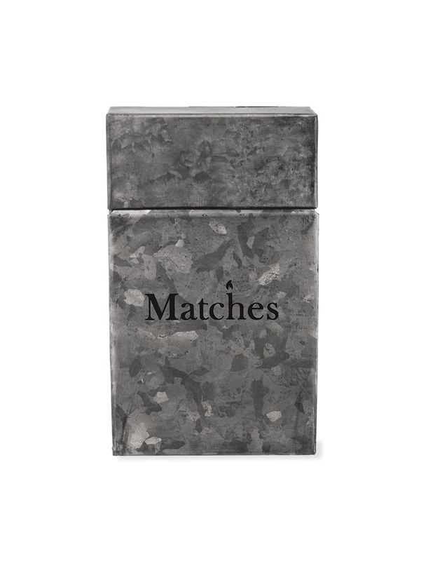MATCH BOX HOLDER IN GALVANISED STEEL