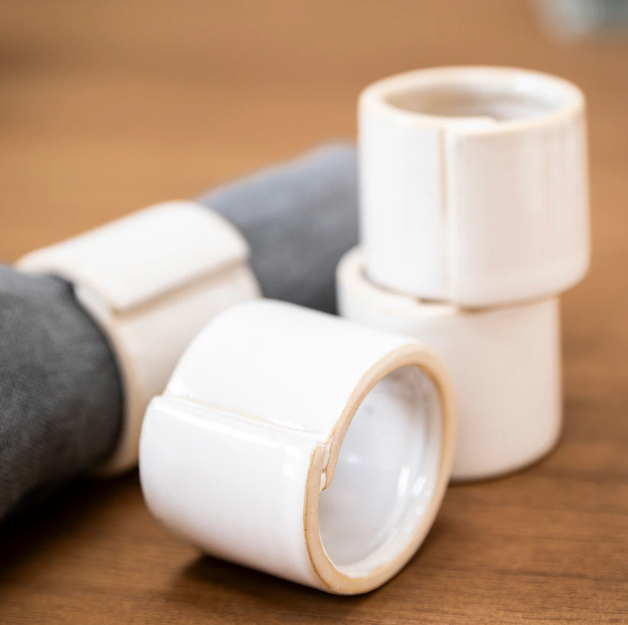 ITHACA NAPKIN RINGS SET OF 4