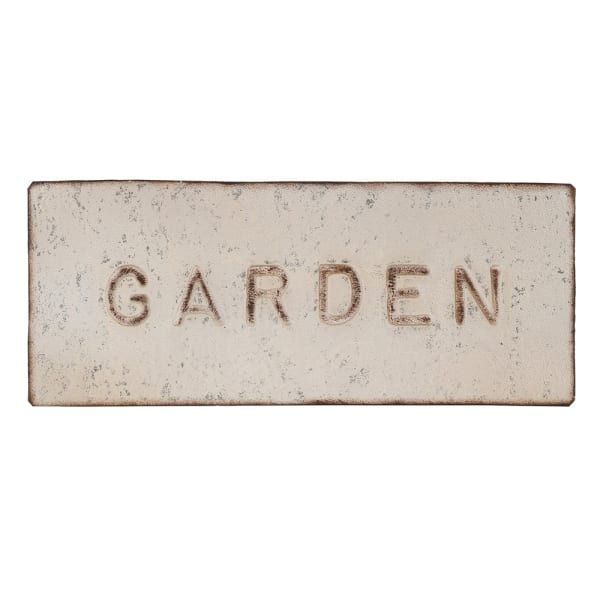 GARDEN WALL PLAQUE