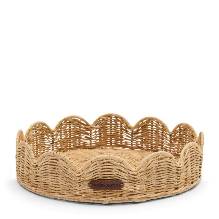 BENOA ROUND SCALLOPED TRAY