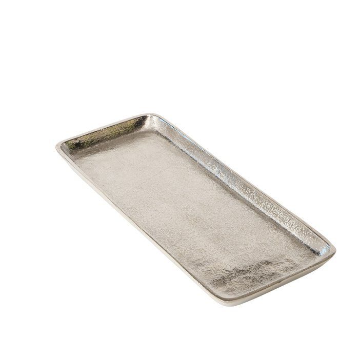 SMALL NICKLE RECTANGULAR TRAY