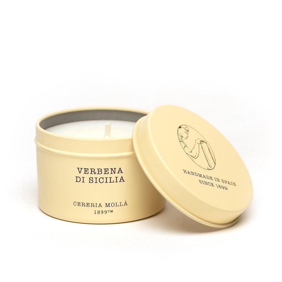 TIN TRAVEL CANDLE VERBENA DI SICILIA