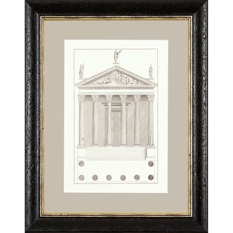 PALLADIO ELEVATION FRAMED PRINT NO2