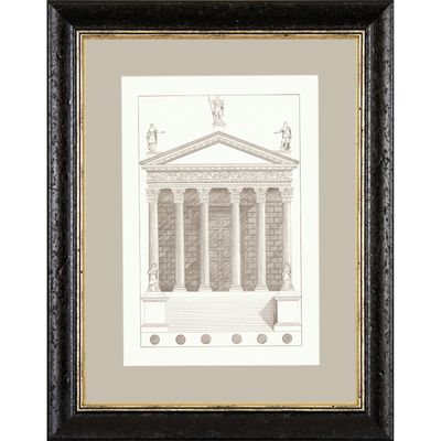 PALLADIO ELEVATION FRAMED PRINT NO1