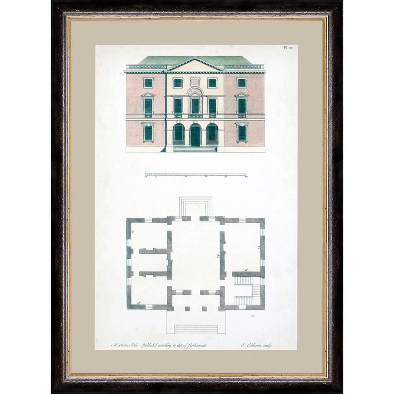 ADDISON BUILDINGS FRAMED ART  - PRINT 3